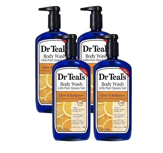 DR TEALS GLOW& RADIANCE BODY WASH WITH VITAMIN C & Essential OILS