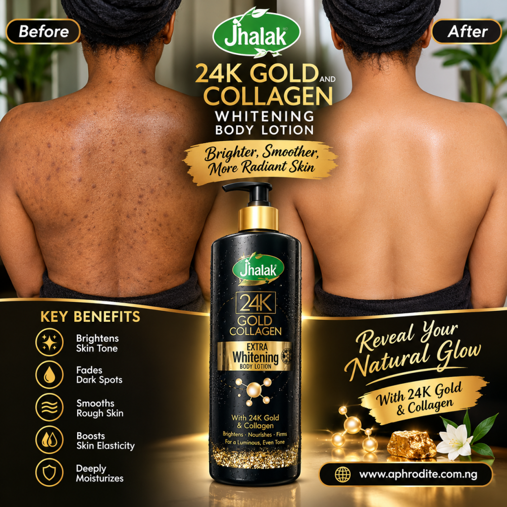 Jhalak 24k Gold Collagen Whitening body Lotion